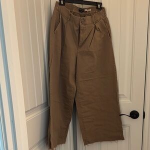 BCBGeneration Women's Tan Wide Leg Pants
